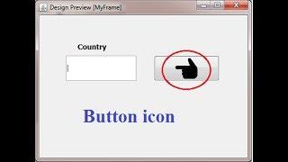 How to add image icon to jButton in java swing using NetBeans