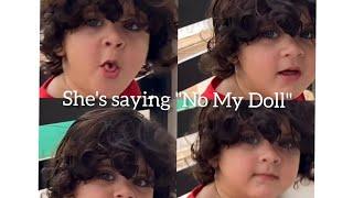 Amal Muneeb Saying "My Doll" , "No My Doll" | Watch her last reaction cutiee MashaAllah