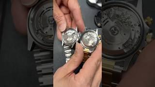 Comparing real vs fake Rolex Daytona movement #rolex #watches #business #luxury