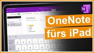 OneNote Tutorial für das iPad (deutsch)