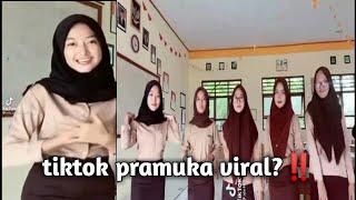 Virall‼️TikTok Pramuka Jilbab Hitam Yg Viral