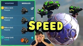 150 Km/h SKYROS BALL 3x Nitro Unit War Robots Live Gameplay WR