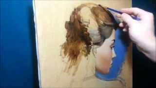 NEW LEVEL. PORTRAIT PAINTING PART 2/2. BY SERGEY GUSEV. 2015.