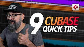 9 Quick CUBASE TIPS and TRICKS that you need to know (2020)