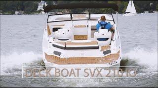 Testing the new 2023 Starcraft SVX 210 IO Deck Boat | PDB Magazine Shootout Review