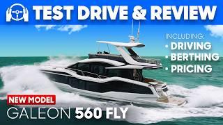 Why this is the BEST Galeon flybridge - Galeon 560 Fly Test Drive & Boat Tour