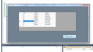 Visual Basic.net: Remove the currently selected row from the datagridview