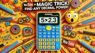 Calculator Trick: Find ANY Decimal Power on Casio! 