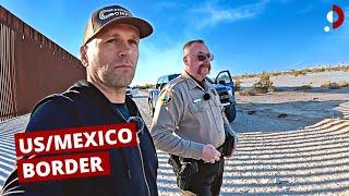 At US/Mexico Border With Arizona Sheriff (exclusive access) 