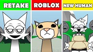 Incredibox Sprunki Retake VS Retake Roblox VS New Human Version