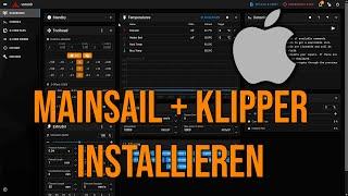 Mainsail + Klipper installieren auf dem Raspberry PI unter Mac OS