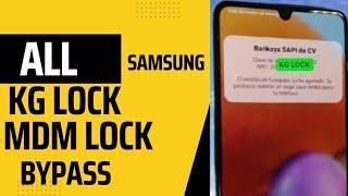 all samsung kg lock mdm lock free bypass one click