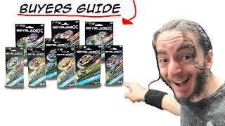 The Hasbro BEYBLADE X BUYERS GUIDE Wave 2