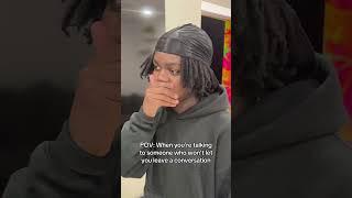 POV: When you’re talking to someone who won’t let you leave a conversation #relatable #youtubeshorts