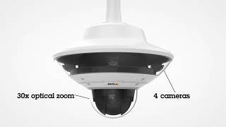 The new easy to use AXIS Q6000 E Network Camera is an operators dream