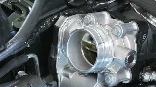 Removal of the intake manifold on engine Opel B16DTH (LVL)