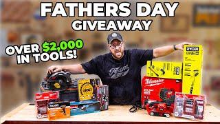 Fathers Day LIVE - TOOL GIVEAWAY & HUGE ANNOUNCEMENT