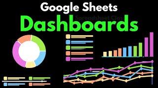 How to make a Dashboard in Google Sheets (Full Tutorial)