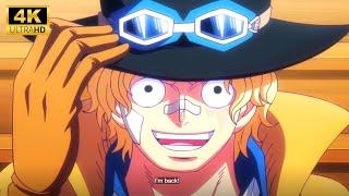 Sabo is Alive & Returns From Lulusia in One Piece Episode 1116 English Sub 4K