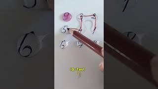 Draw a line (connecting numbers from 1 to 9) #drawing#line#maths#quiz#shorts #lqtest #fypシ゚viral