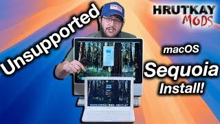 How To Install macOS Sequoia On An Unsupported Mac! (OpenCore Legacy Patcher)