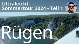 UL-Sommertour 24 Teil 1 - Lüneburg, Rügen und Anklam mit den Ultraleichtflugzeugen VL3, WT9 und CT