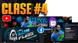 CREA el BANNER de tu canal para TODAS tus REDES | Master Class