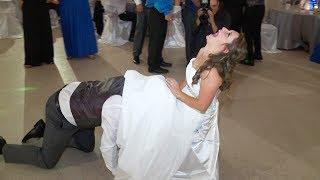 Bouquet Toss, Garter Removal, & Toss | Sandford Community Centre Wedding Reception | Uxbridge