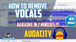 How to Remove Vocals from a song and Make Karaoke in Audacity