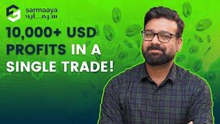 10,000+ USD Profits a Single Trade in a Week #tradewithfaraz