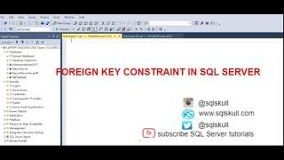 Foreign Key Constraint in SQL Server