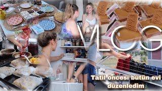 BAŞTAN SONA MİSAFİR HAZIRLIĞIM | BÜTÜN EVİ DÜZENLEDİM | KAĞIT KEBABI | LOTUS MAGNOLIA DOLAP DÜZENİ