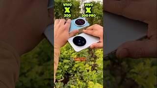 Vivo X200 Vs Vivo X200 Pro Camera Test #vivo #vivox200 #vivox200pro #comparison #shorts