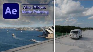 How To Simple Matt Paint In After Effects - Tutorial | Digital Matte Painting