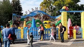 Карусели на Крестовском острове в Санкт Петербурге|Carousels on Krestovsky island in St.Petersburg