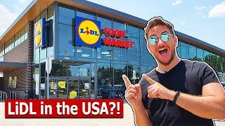 My German Husband Shops at LIDL in the USA!