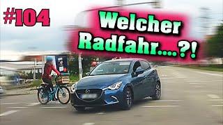 Radfahrer übersehen und Motorradfahrer mit Flügeln | deutsche Fahrer | Dashcam Stories #104