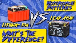 Lithium-Ion VS. Lead Acid Motorcycle Batteries | Sportbiketrackgear.com