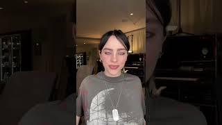 Billie Eilish’s Pre-Show Makeup Routine