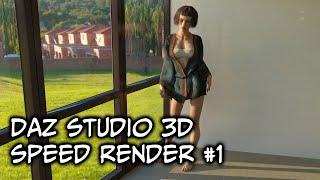 Daz Studio 3D speed render #1