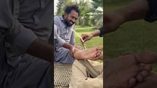 ASMR feet tickle therapy #asmr