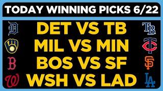 MLB Picks Today 6/22/25 | MLB Prediction Today | MLB Picks Today Prizepicks
