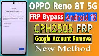 OPPO Reno 8T 5G FRP Bypass Clone Phone Not Open Without PC