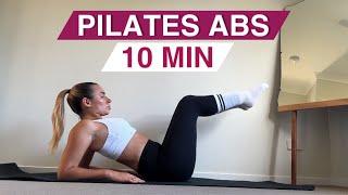 10 MIN DEEP CORE PILATES AB WORKOUT | No Equipment