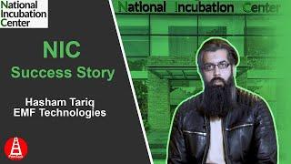 Hasham Tariq | EMF Technologies |NIC Success story|Team Up #Startup #Pakistan #EFMTechnologies