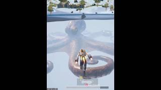 Giant octopus  #shorts #pubgmobile
