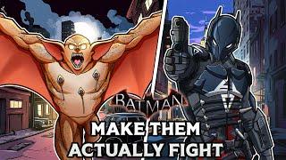 Fixing the "Boss Fights" in Batman: Arkham Knight