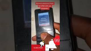 How to remove password from itel 2160 with out using a computer .  please subscribe to my channel