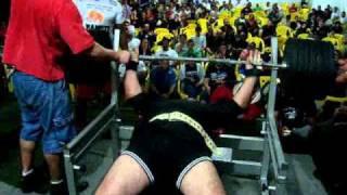 BEST DRUGFREE BENCHMONSTER IN SOUTH AMERICA- 312 KG - 688 POUNDS