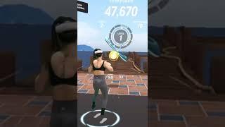 #virtualreality workout of the day  #boxing #vrboxing #oculus #vr